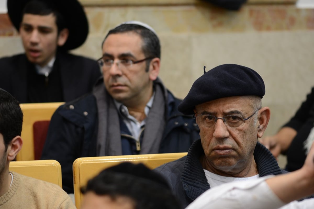 תיעוד ענק: הראשונים לציון הגר"י יוסף והגר"ש עמאר בשיעור משותף