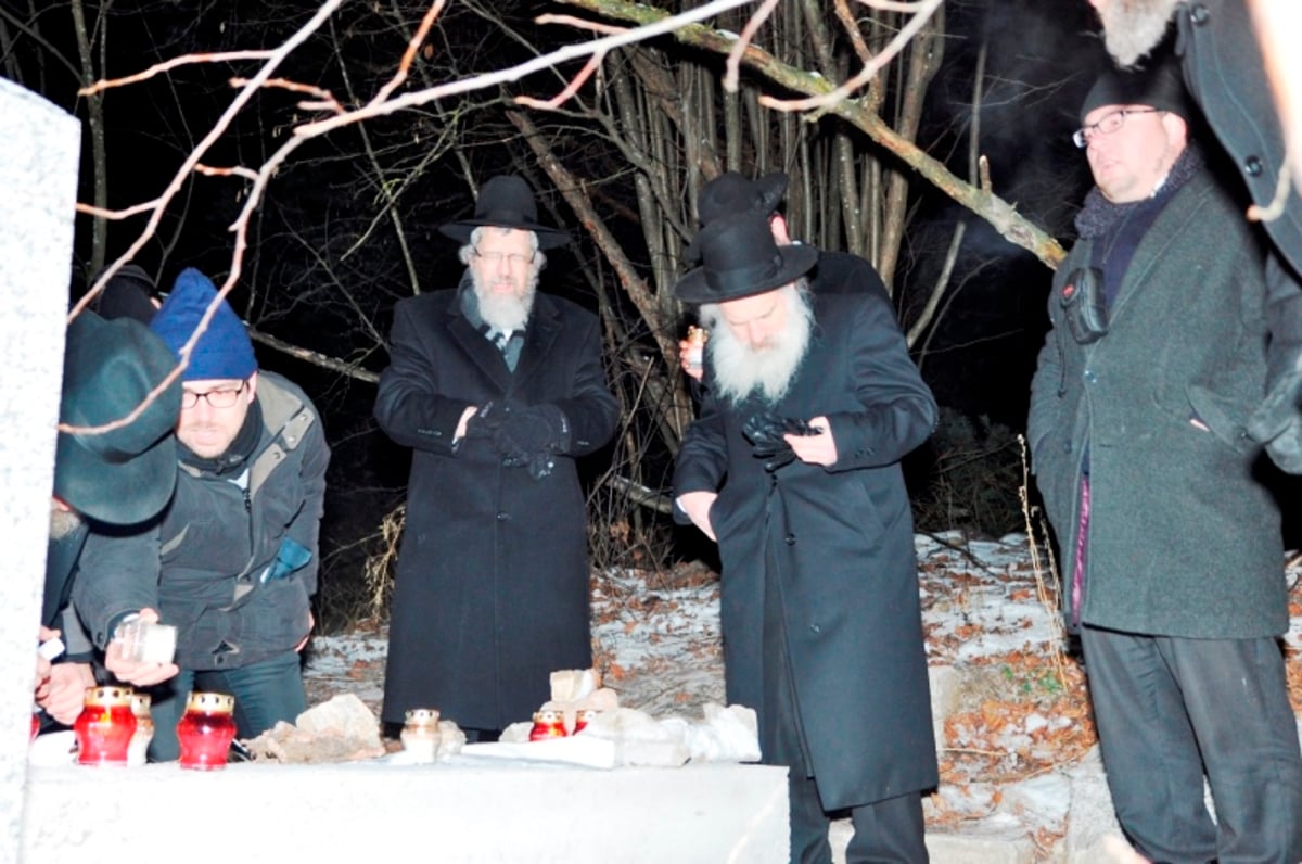 75 שנה אחרי: הוקמה מצבה לבעל ה"ברכת שמואל"