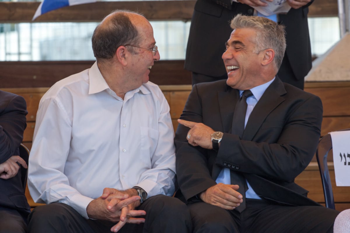 בוגי יעלון ויאיר לפיד