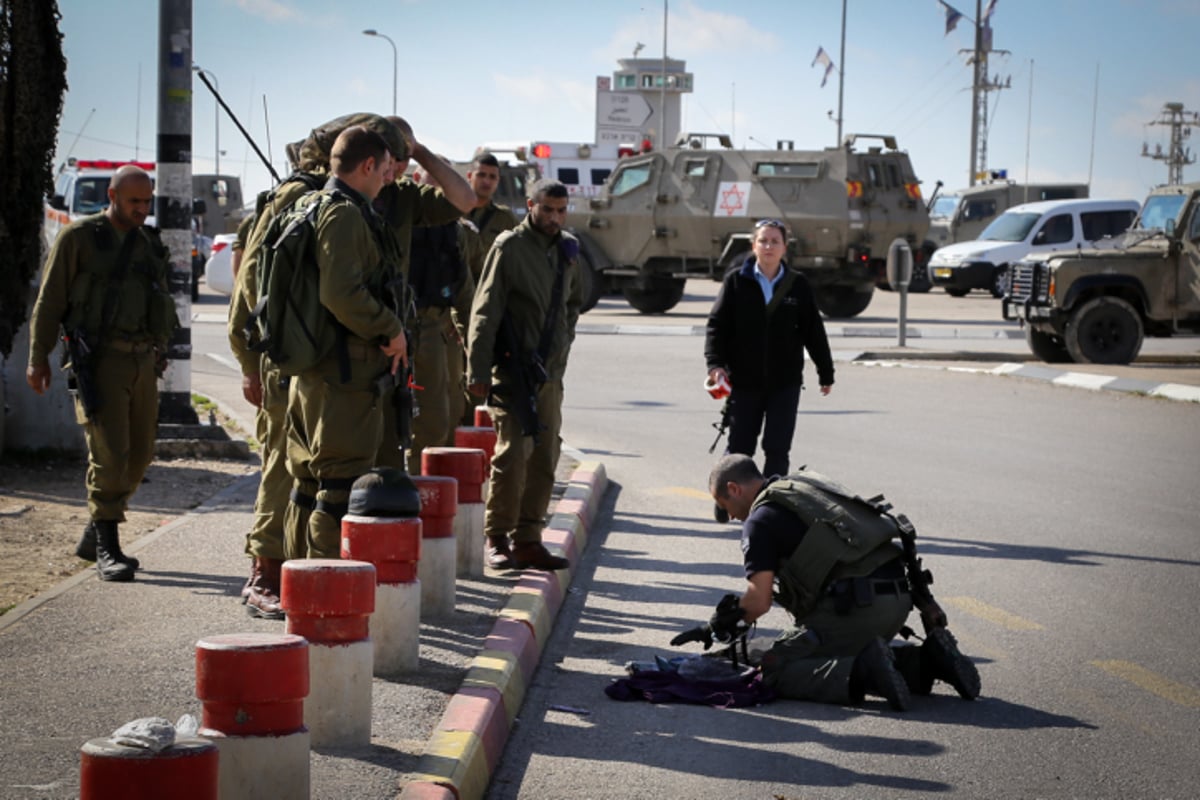 צומת גוש עציון: מחבלת ניסתה לדקור יהודי ונורתה