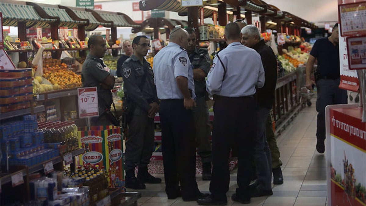 כוחות המשטרה בזירת הפיגוע