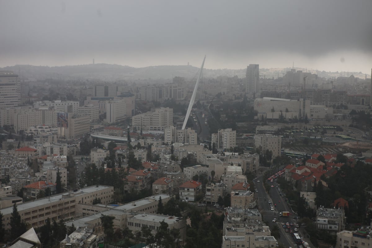 גלריה מרהיבה: מבט מהאוויר על ירושלים