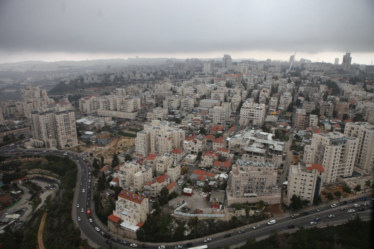 גלריה מרהיבה: מבט מהאוויר על ירושלים