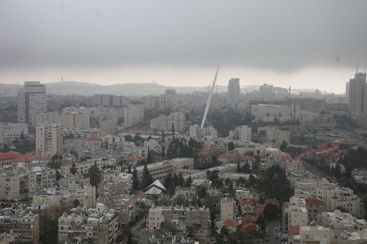 גלריה מרהיבה: מבט מהאוויר על ירושלים