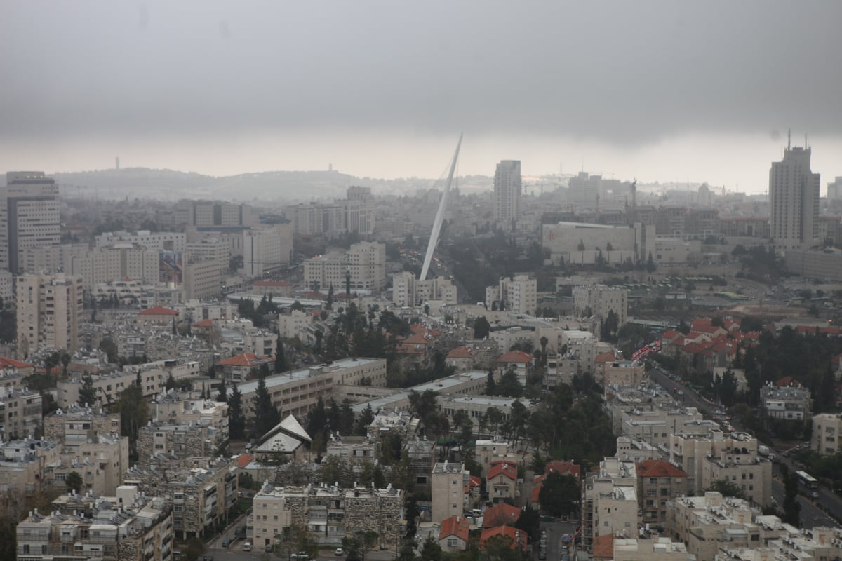 גלריה מרהיבה: מבט מהאוויר על ירושלים