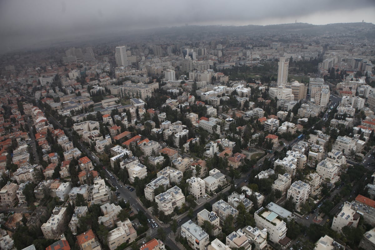 גלריה מרהיבה: מבט מהאוויר על ירושלים