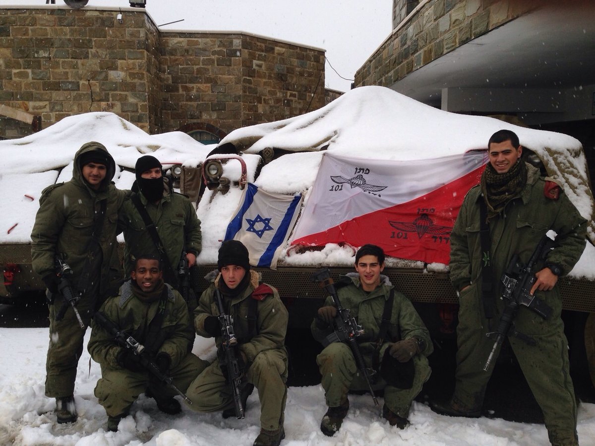 מסתגרים בחדרי חדרים? צפו במראות מהשלג