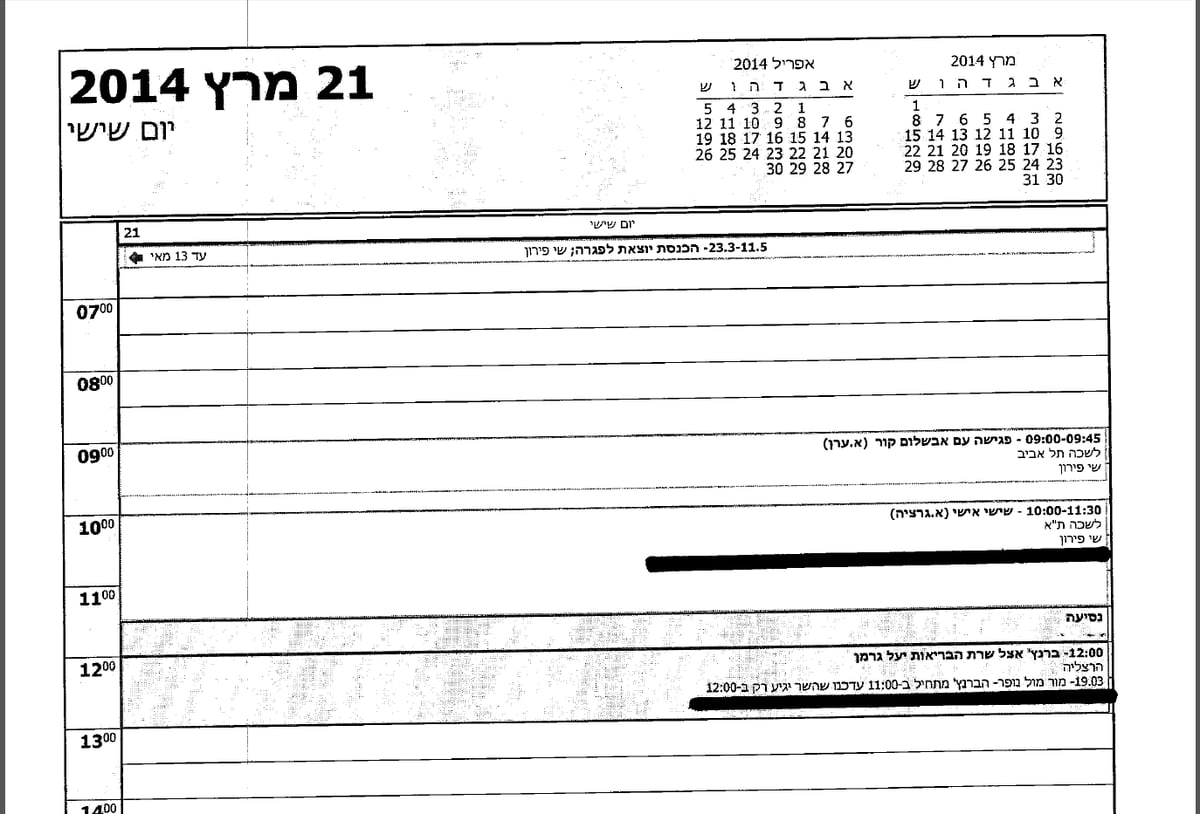 עשרות פגישות עם עיתונאים ולו"ז סותר; כך נראתה השנה של פירון