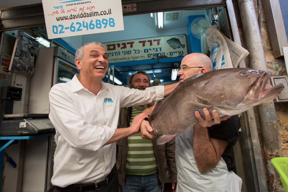 גלריה: כחלון וגלנט ביקרו במחניודה