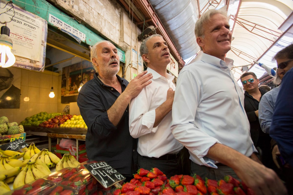 גלריה: כחלון וגלנט ביקרו במחניודה