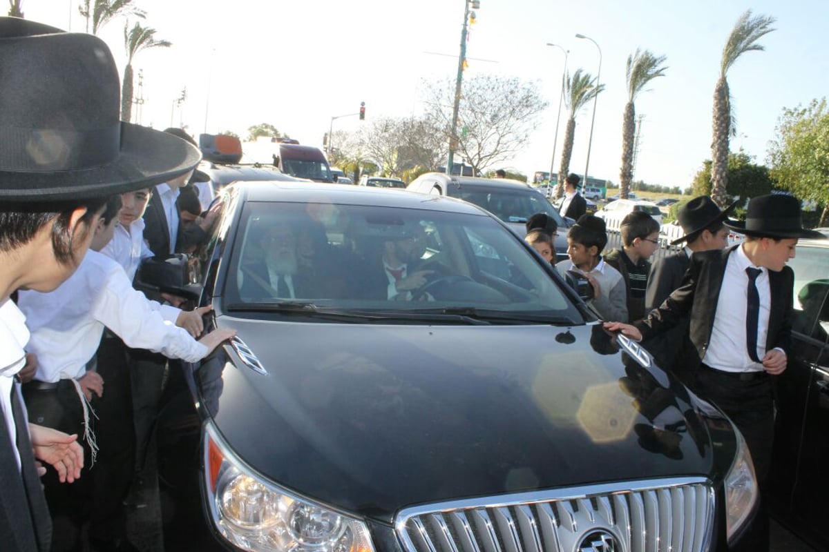 גלריה: אלעד אירחה את הגר"ש כהן