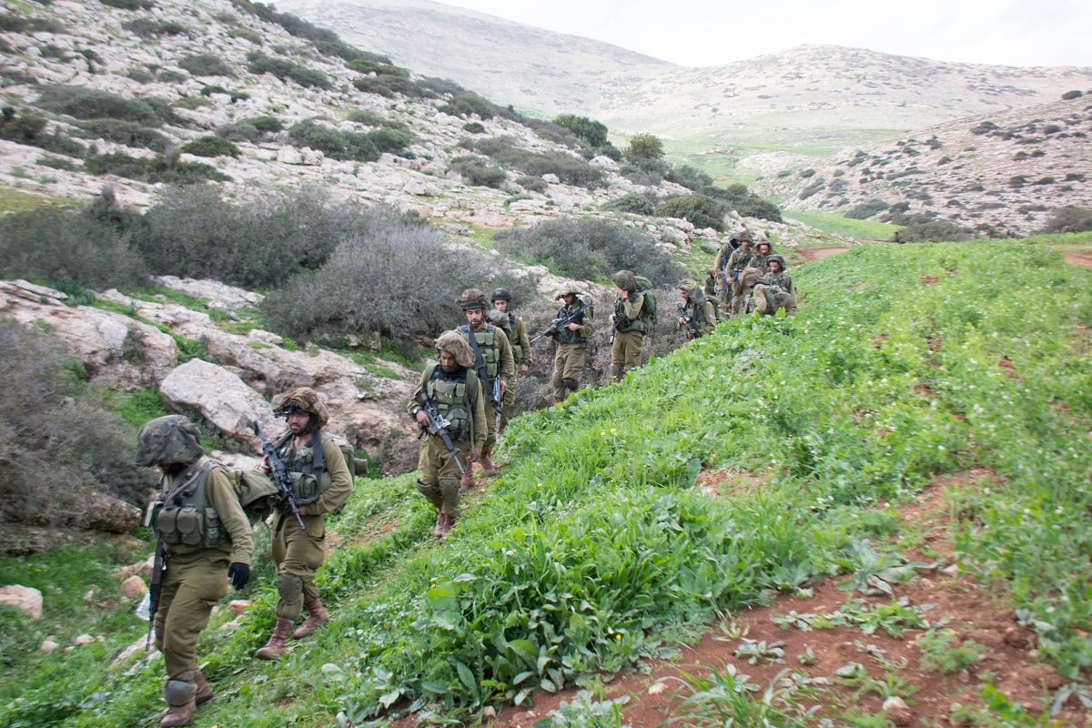 גלריה: גדוד הנח"ל החרדי בתרגיל בבקעת הירדן