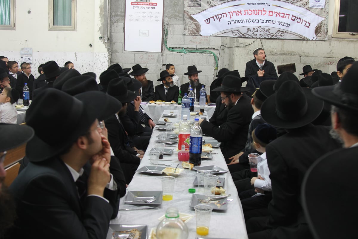 אלעד: חנוכת ארון הקודש בית הכנסת "הר"ן"