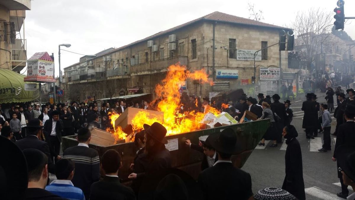 הפגנות "הפלג הירושלמי": ארבעה נעצרו בכיכר השבת