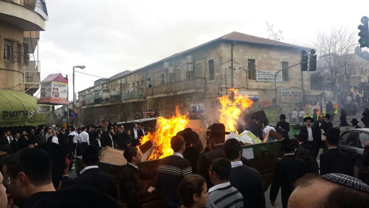 הפגנות "הפלג הירושלמי": ארבעה נעצרו בכיכר השבת