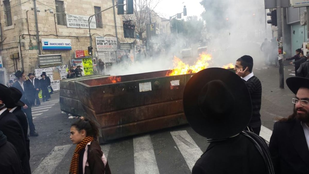 הפגנות "הפלג הירושלמי": ארבעה נעצרו בכיכר השבת