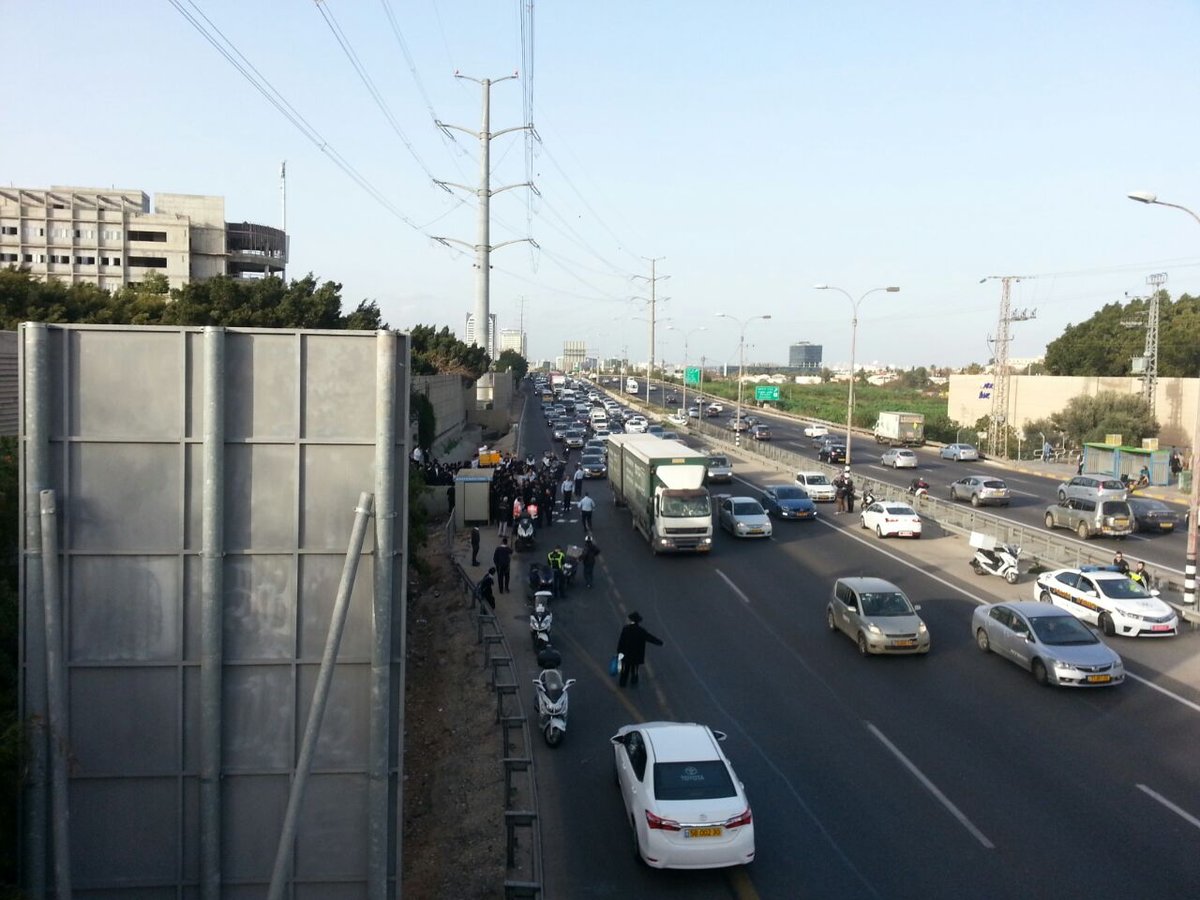 אנשי 'הפלג הירושלמי' מפגינים בצומת שילת ובכביש גהה; 10 עצורים