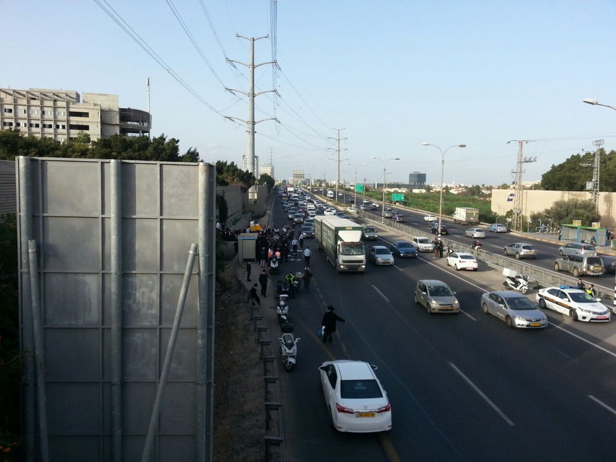 אנשי 'הפלג הירושלמי' מפגינים בצומת שילת ובכביש גהה; 10 עצורים