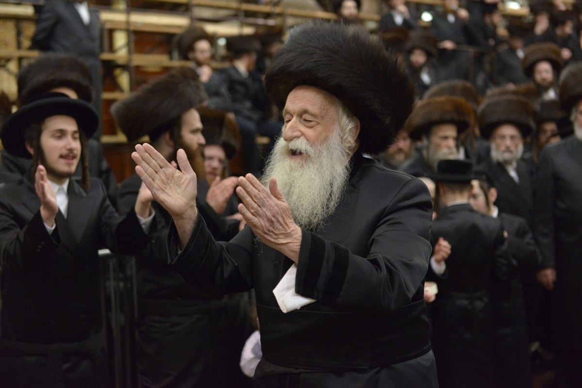 חתונת נכד האדמו"ר מסאטמר • גלריית ענק