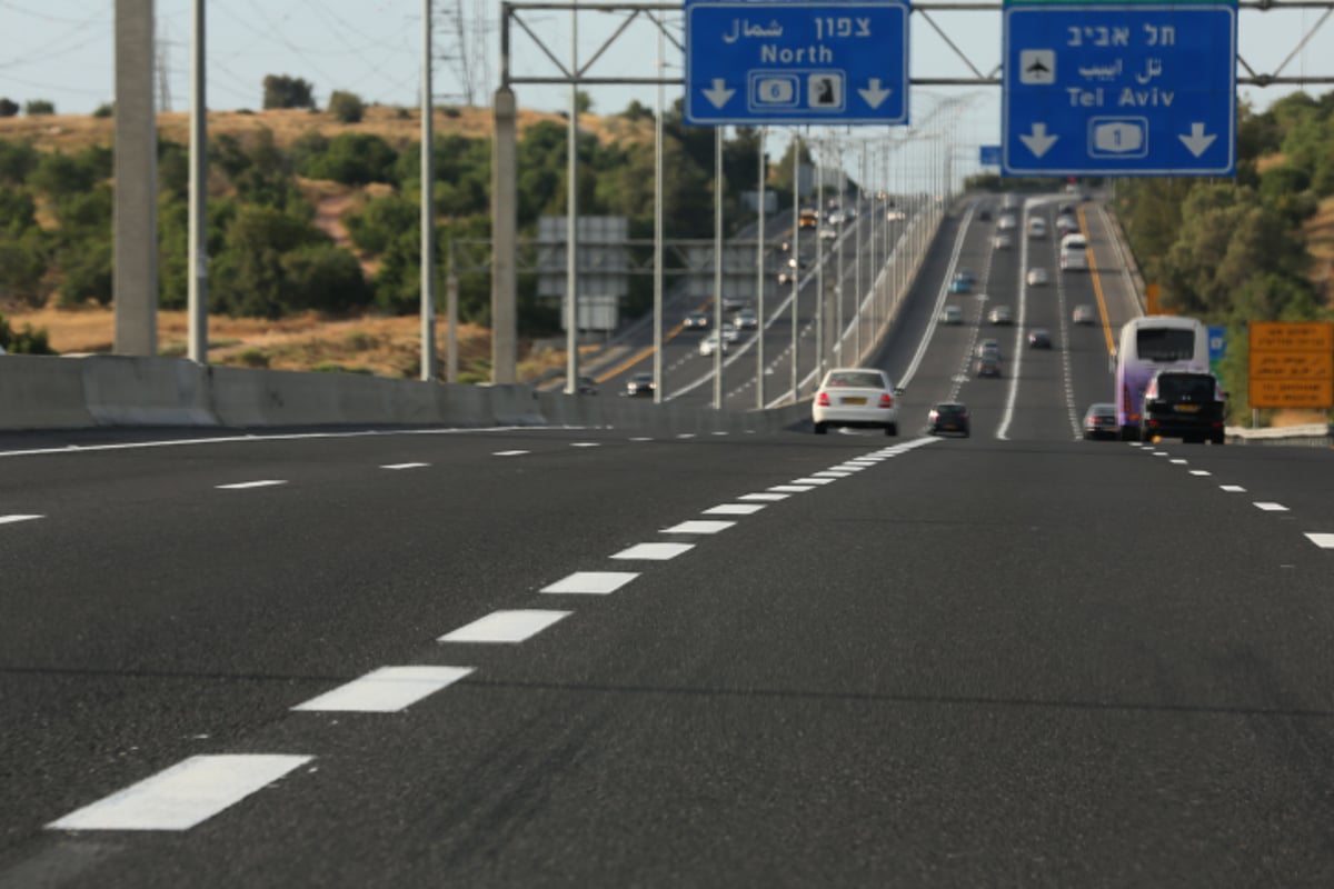 בוטלה האגרה בנתיב המהיר בכביש מספר 1