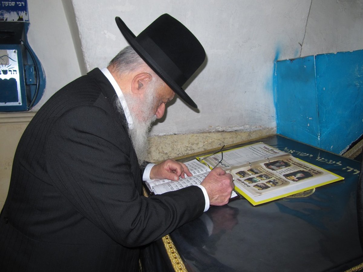 הגרב"ד פוברסקי במסע חיזוק בצפת • תיעוד