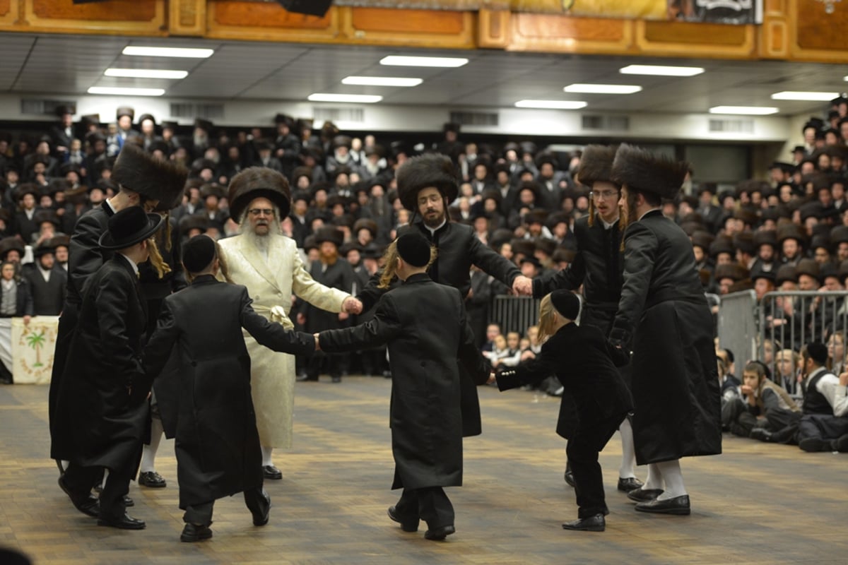 גלריה: חתונת נכד האדמו"ר מסאטמר