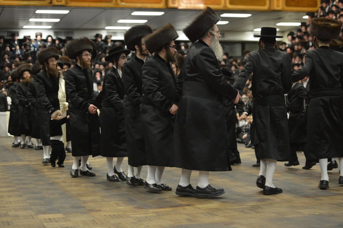 גלריה: חתונת נכד האדמו"ר מסאטמר