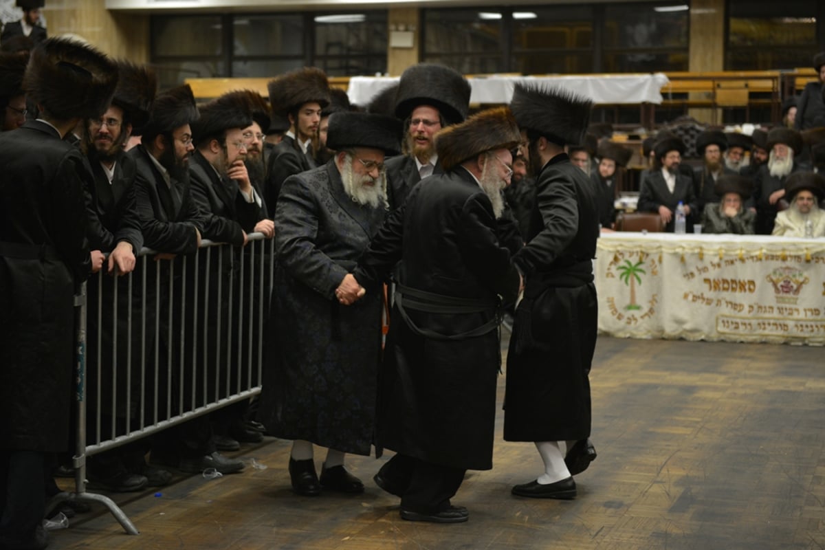 גלריה: חתונת נכד האדמו"ר מסאטמר