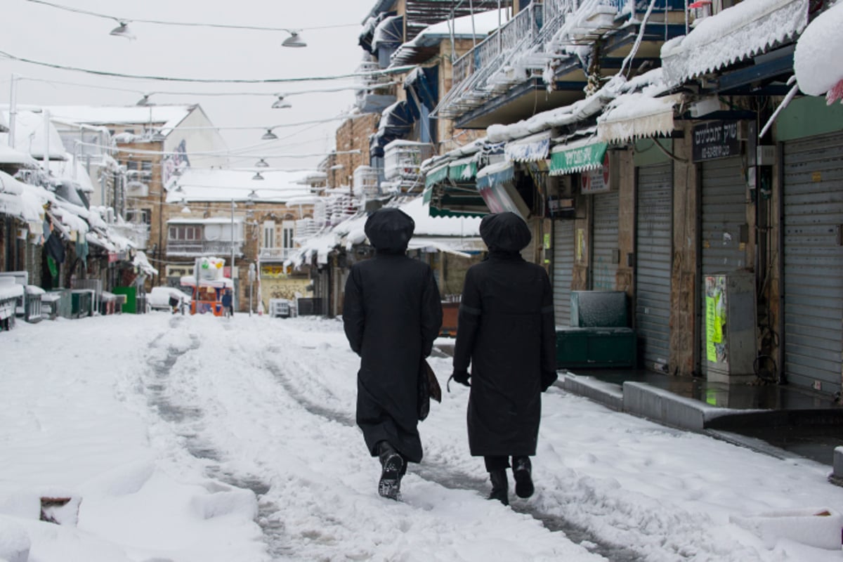 אחרי הסערה: הכבישים לירושלים נפתחו לתנועה