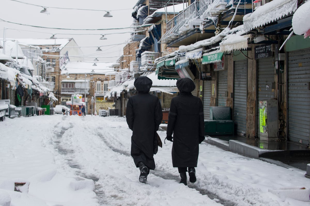 ירושלים בלבן • גלריה מושלגת