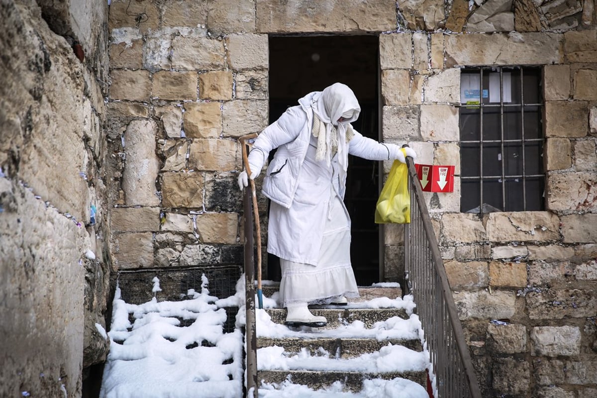 ישראל נצבעה בלבן • גלריה מסכמת