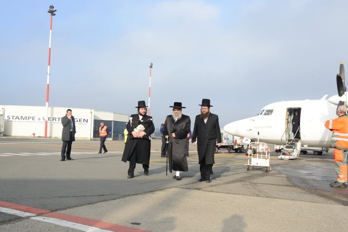 תיעוד ענק: ביקור אדמו"ר מסאטמר  באנטוורפן