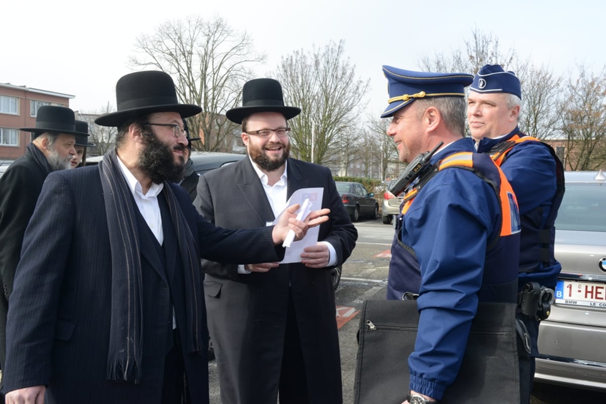 תיעוד ענק: ביקור אדמו"ר מסאטמר  באנטוורפן