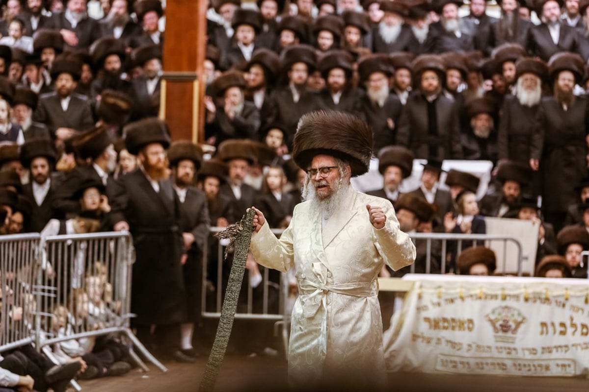 גלריה: חתונת נכד הרבי מסאטמר