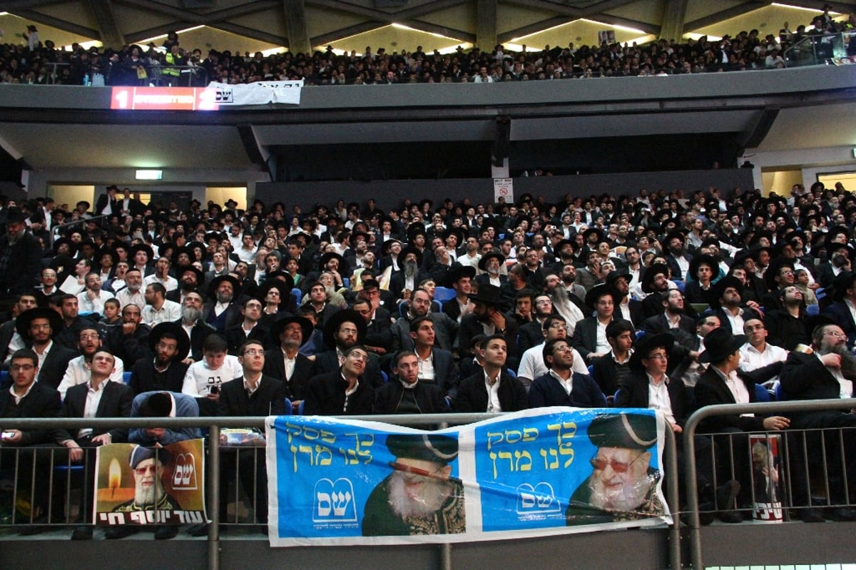 גלריית ענק: אלפים בכינוס ש"ס ב'יד אליהו'