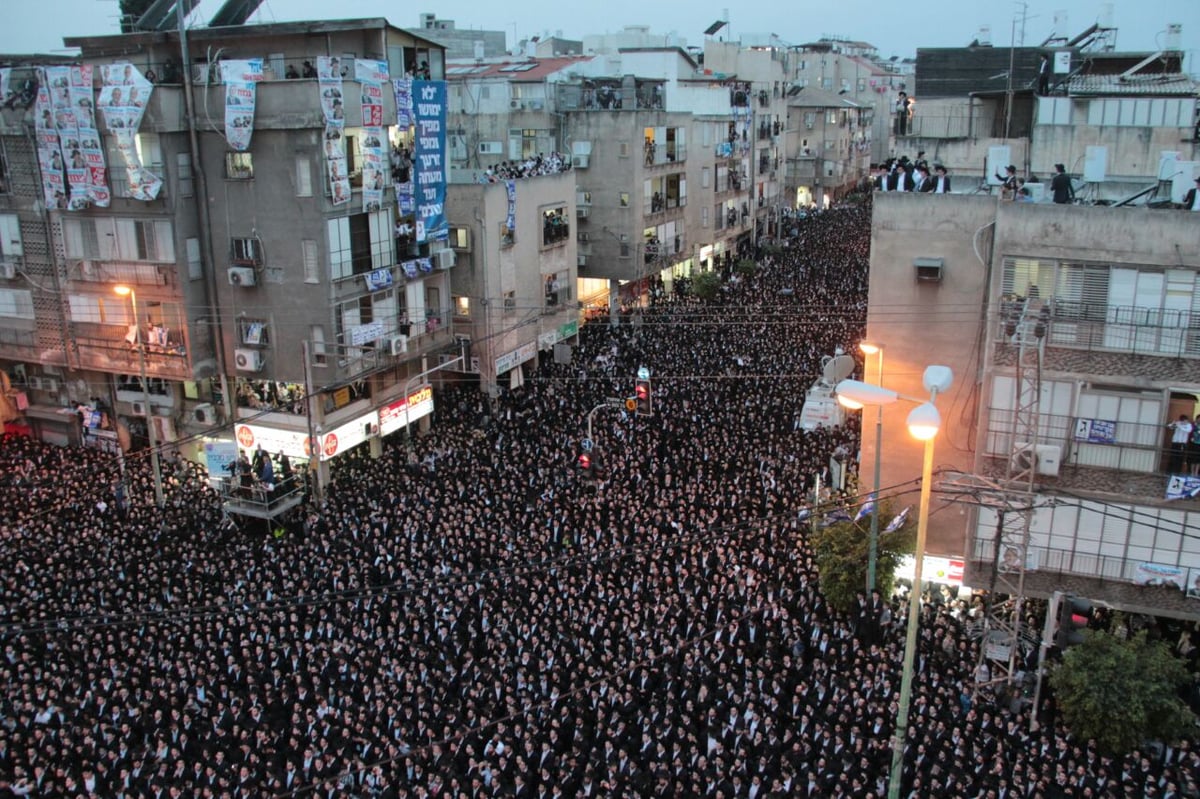 שידור חוזר: כינוס הבחירות של "דגל התורה" בבני ברק