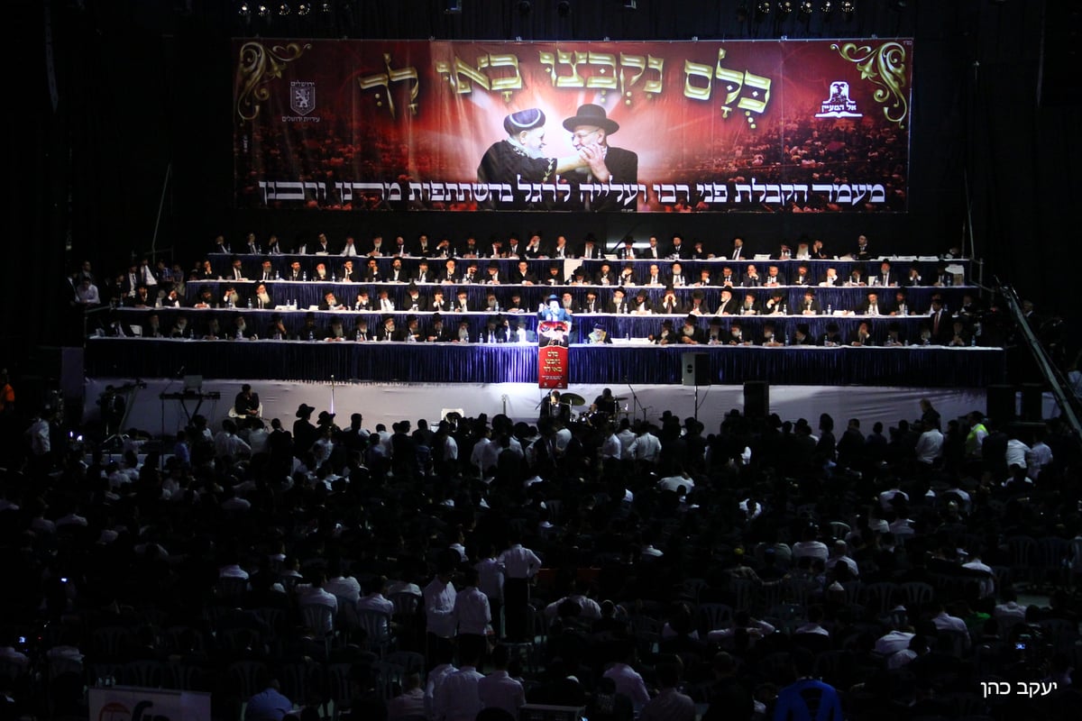 'אל המעיין' חגגו את אירוע 'הקבלת פני רבו'. תיעוד