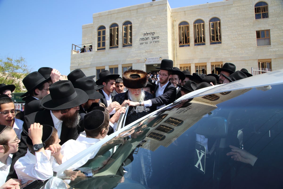 הראב"ד רבי משה שטרנבוך ביקר במודיעין עילית • תיעוד