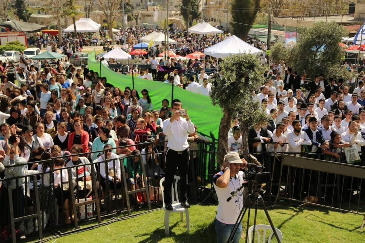 צפו בתיעוד: חגיגות פסח חברון