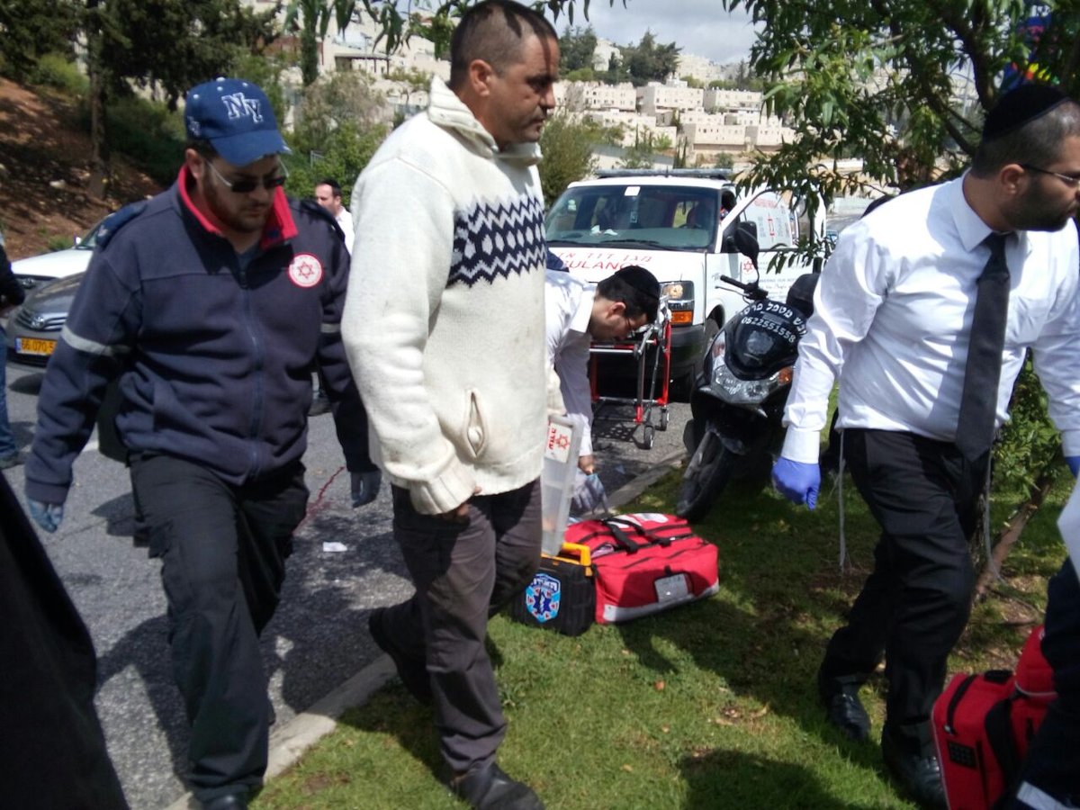 ירושלים: צעיר נפצע בינוני כשחצה שלא במעבר חציה