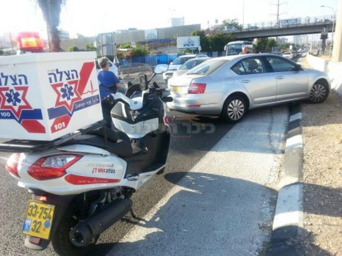 נוסע התמוטט לעיני מתנדב הצלה שמיהר לטפל בו