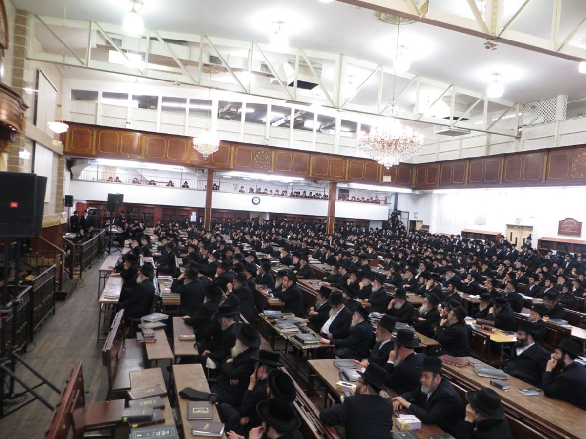 גלריה: בסאטמר ספדו למרן הגר"ש וואזנר