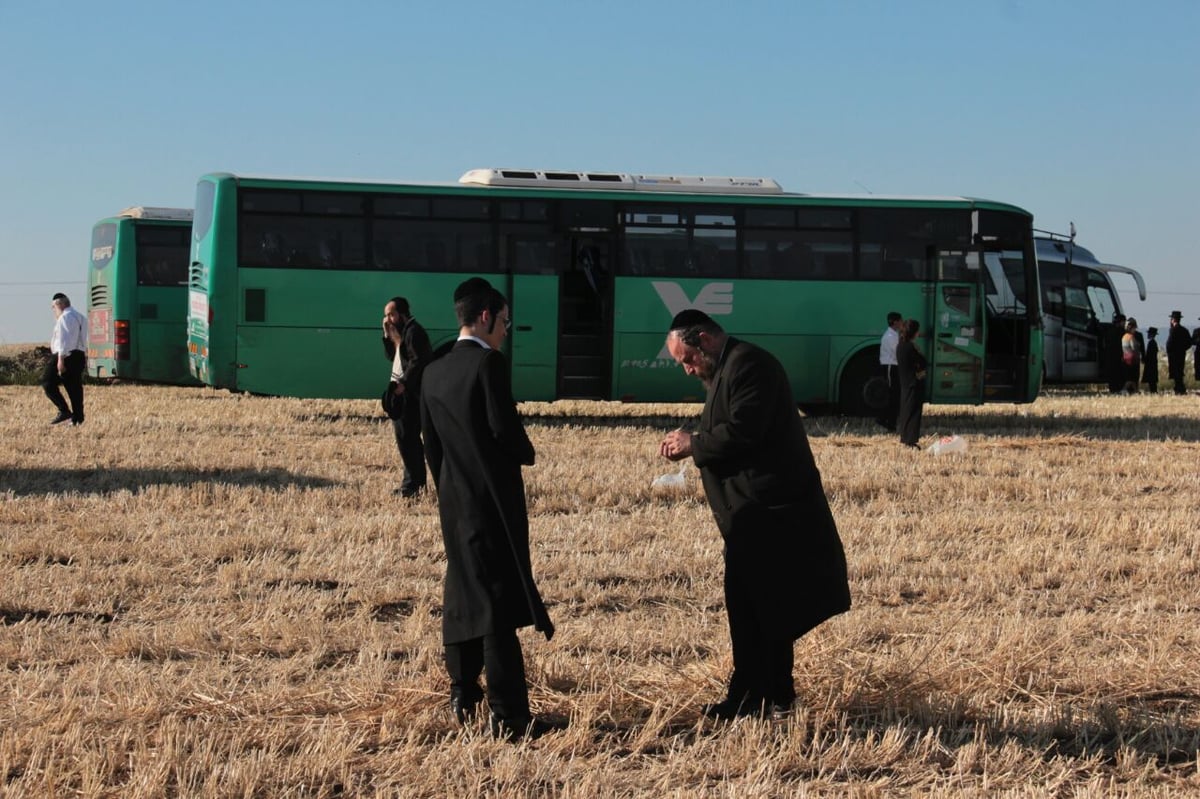 צפו: עוצרים להתרעננות בדרך לציון הרשב"י במירון