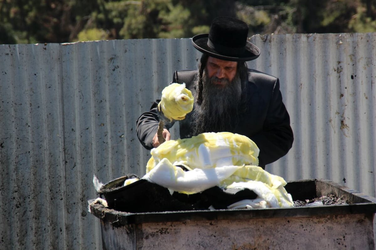 גלריה: ההדלקה של חסידויות סאסוב וקוידינוב במירון