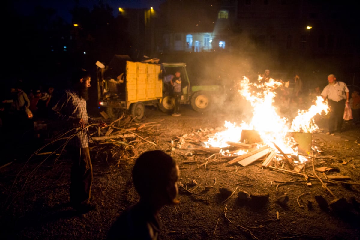 גלריה: ילדי ירושלים בהדלקת מדורת ל"ג בעומר