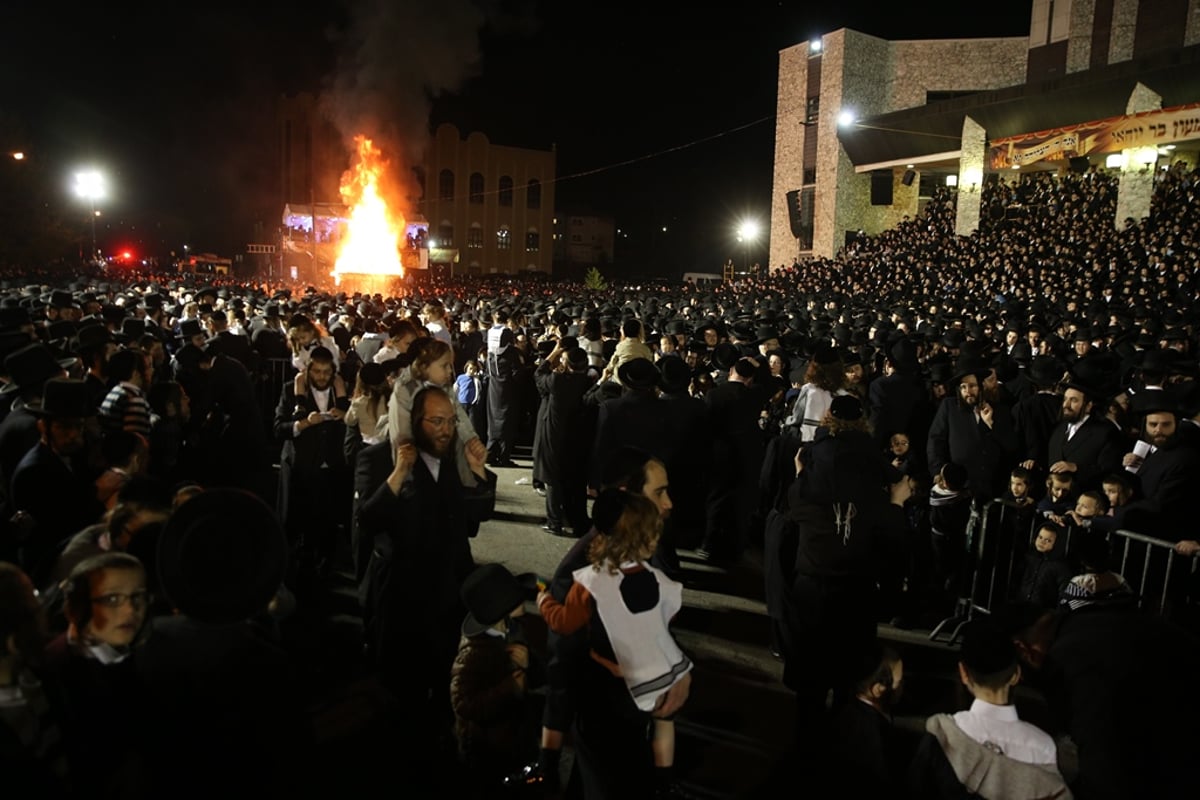 גלריה מסכמת: ל"ג בעומר אצל האדמו"ר מסאטמר