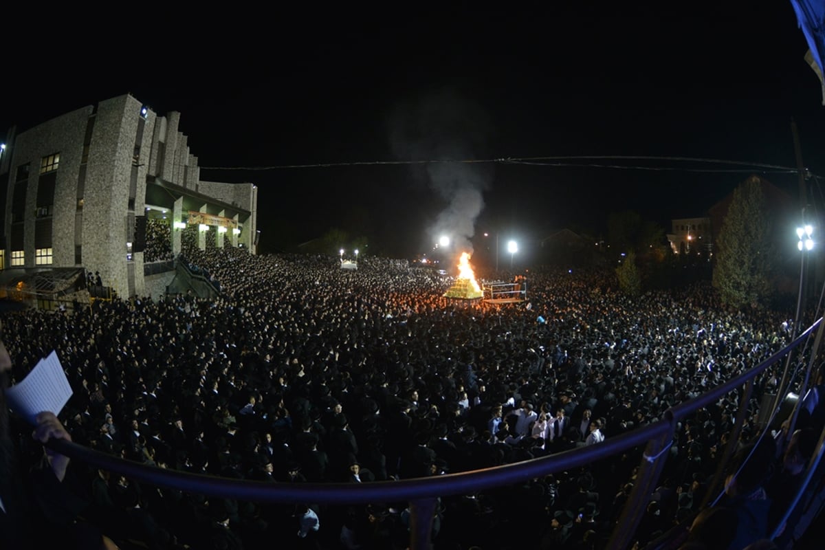 גלריה מסכמת: ל"ג בעומר אצל האדמו"ר מסאטמר