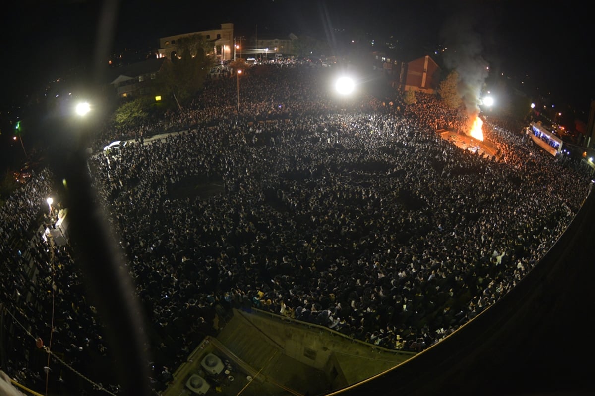 גלריה מסכמת: ל"ג בעומר אצל האדמו"ר מסאטמר