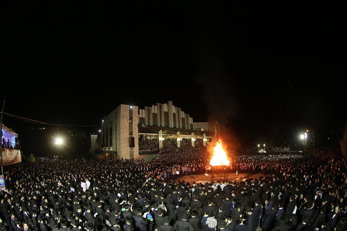 גלריה מסכמת: ל"ג בעומר אצל האדמו"ר מסאטמר