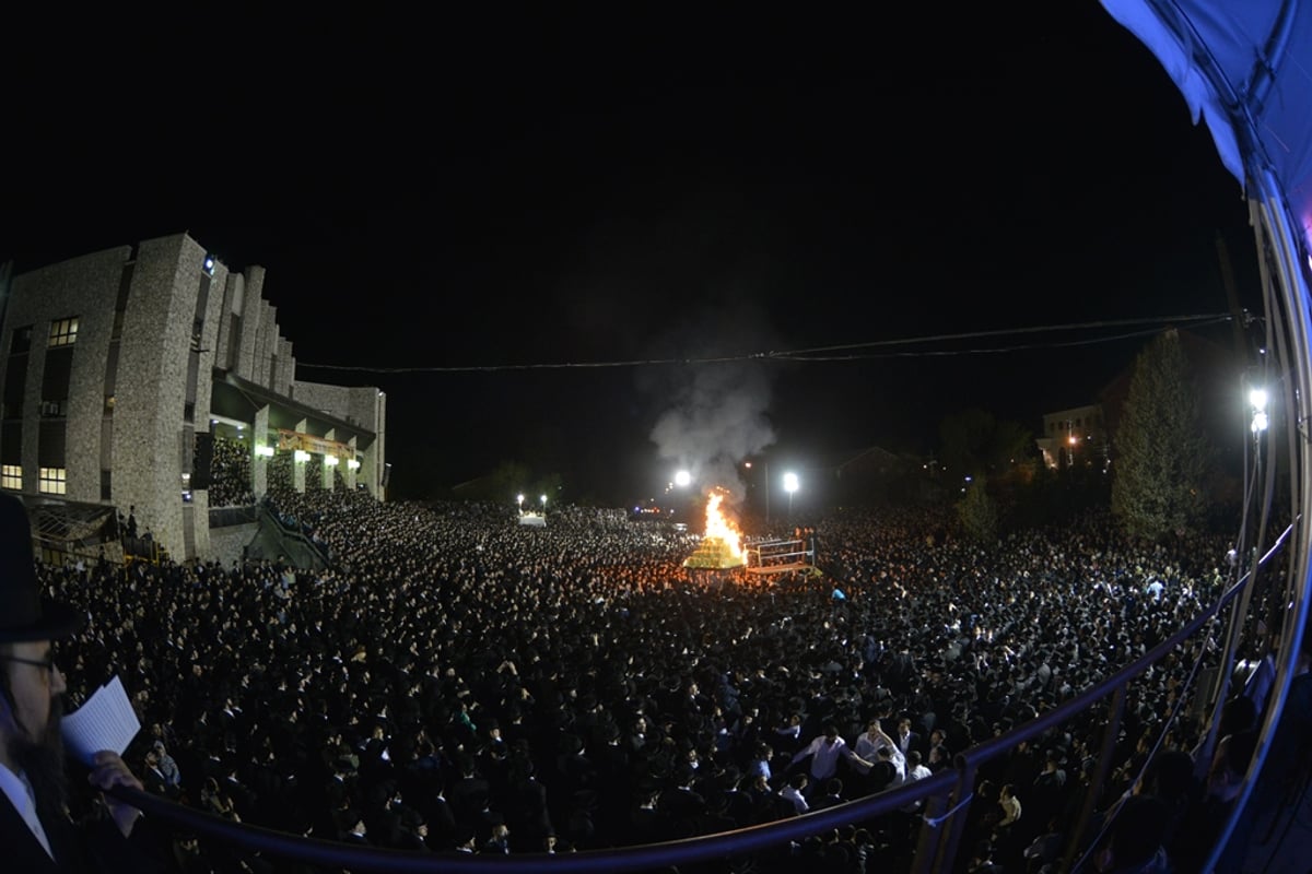 גלריה מסכמת: ל"ג בעומר אצל האדמו"ר מסאטמר